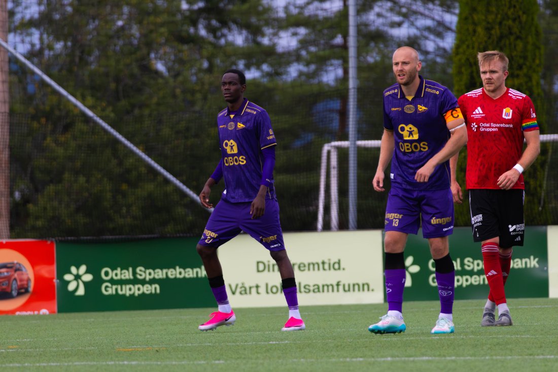 Sondre Sørløkk (t.h) gjorde comeback etter skade forrige helg.