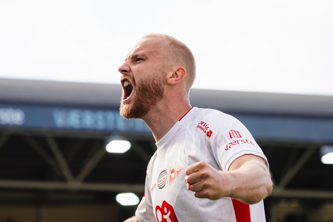 Sondre Sørløkk ble matchvinner mot KFUM. (Foto: Qwerty AS)