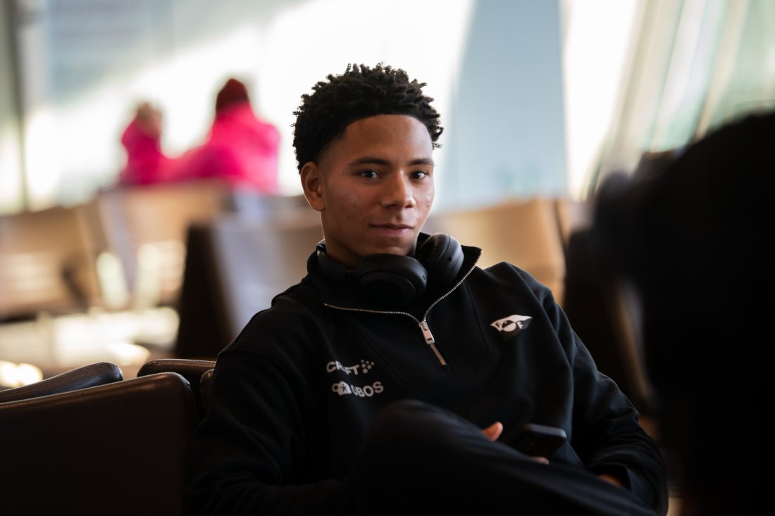 Joachim Nysveen er tilbake i trening.