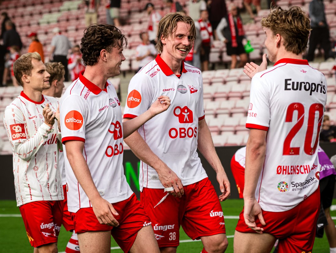 Isak Helstad Amundsen debuterte for FFK i dag. (Foto: Jonas Fjeld / Qwerty AS)