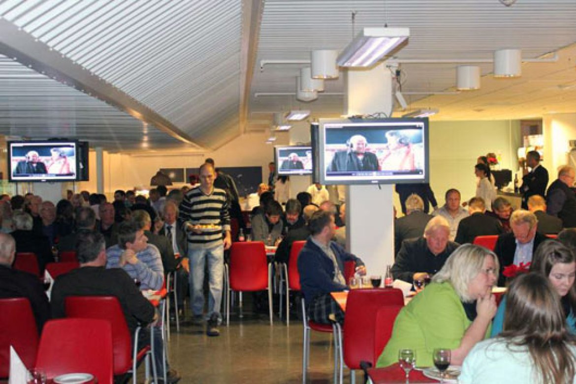 Julebord for frivillige p&aring; Stadion