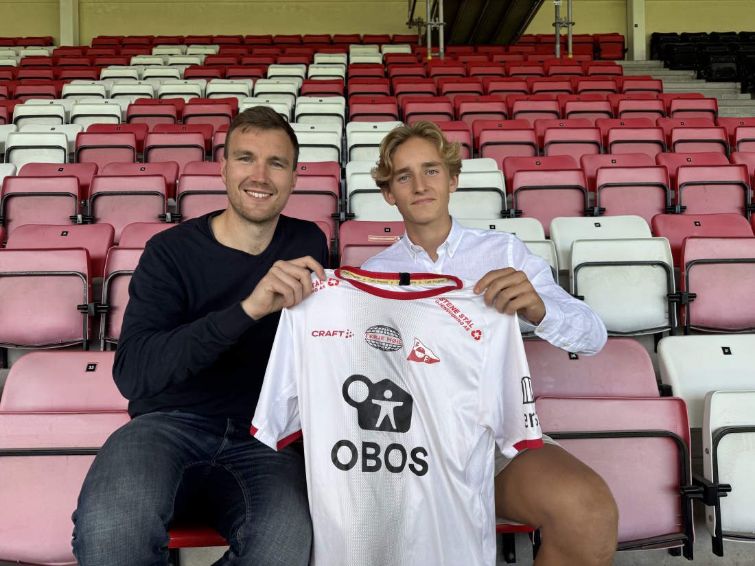 Mathias Åker Solstad (t.v) beskriver Kristian som en reflektert gutt med en god og sterk karakter