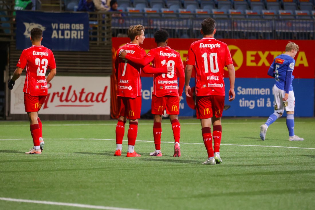 Det ble fem scoringer å juble for i dag. (Foto: Jan Langhaug / NTB)