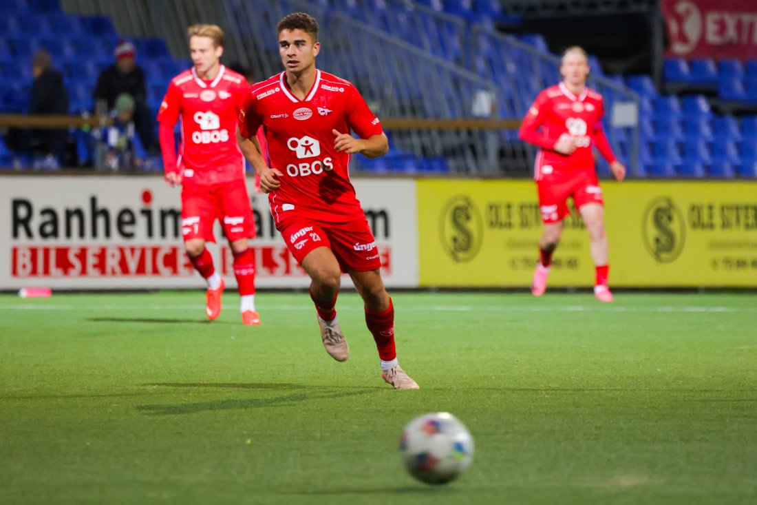 Henrik Skogvold scoret et fint mål. (Foto: Jan Langhaug / NTB)