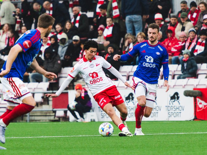 Salim og Solo i elleveren mot Sandefjord